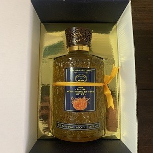 Rượu Lão tửu Đông trùng hạ thảo Út Tây 650ml 34 độ - Ảnh 2