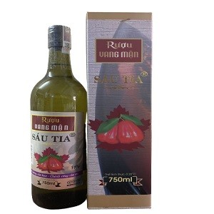 Rượu mận Sáu Tia 750ml 17 độ