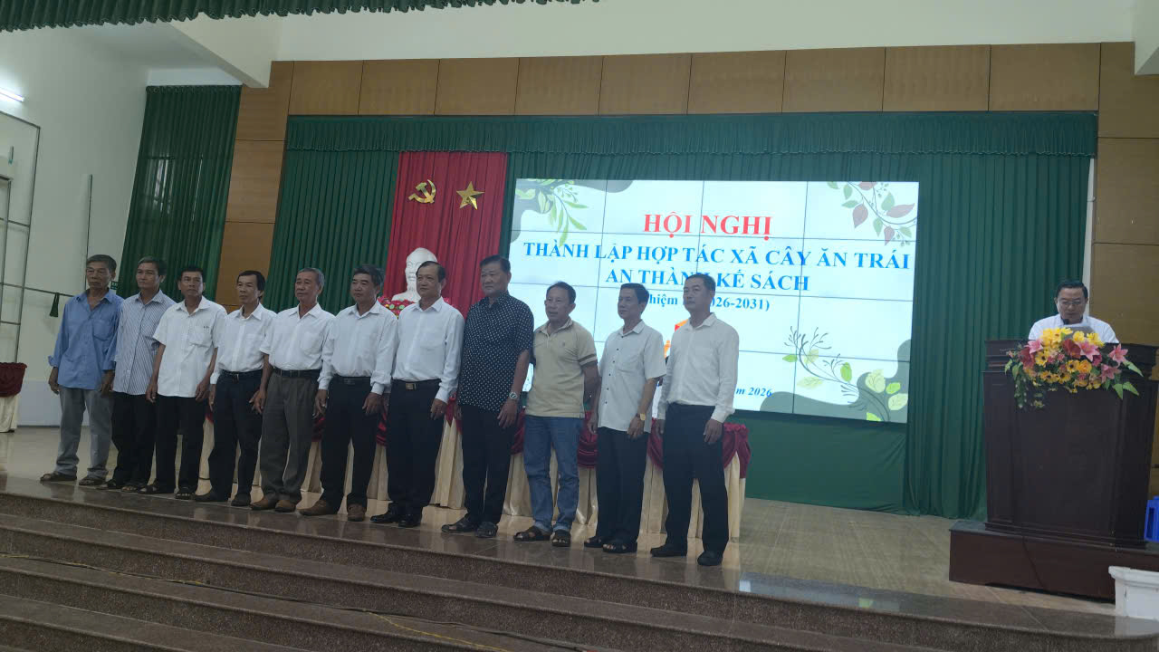 Hội nghị thành lập Hợp tác xã Cây ăn trái An Thành Kế Sách